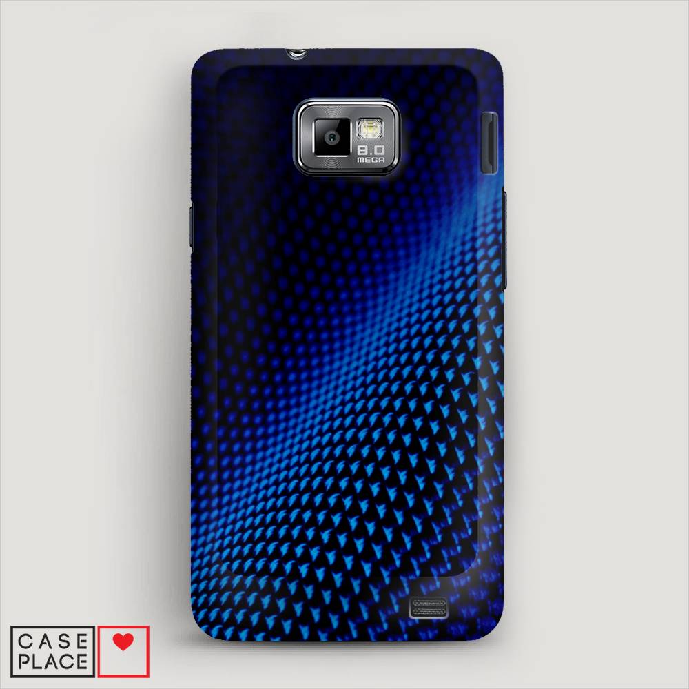 

Чехол Awog "Синий карбон" для Samsung Galaxy S2
