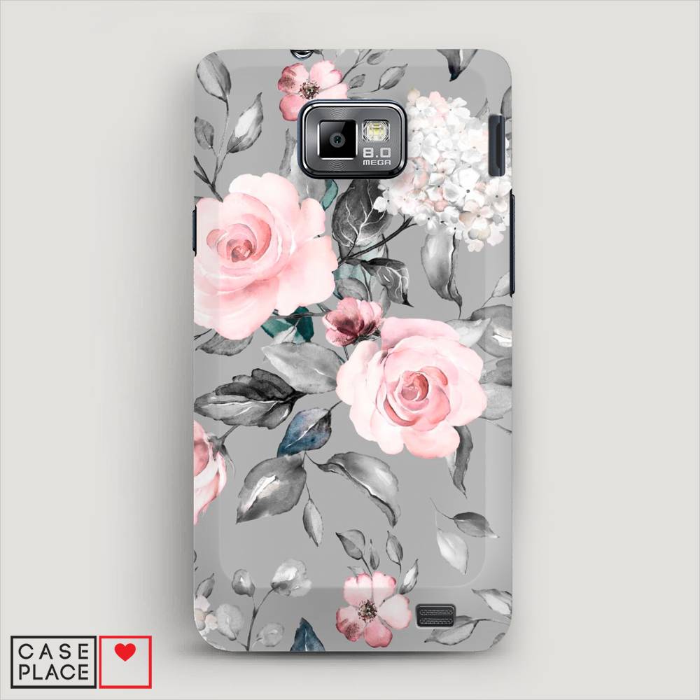 

Чехол Awog "Розы на сером" для Samsung Galaxy S2
