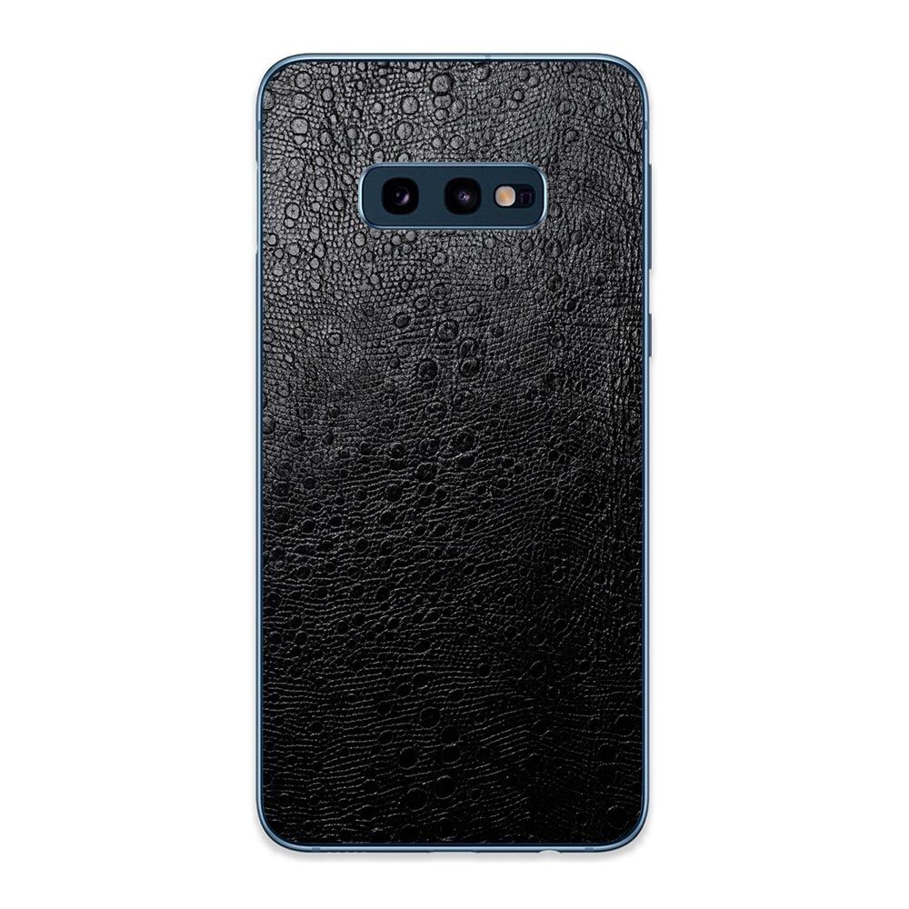 

Наклейка Glueskin Из Натуральной Кожи Ostrich для Samsung Galaxy S10E, Черный