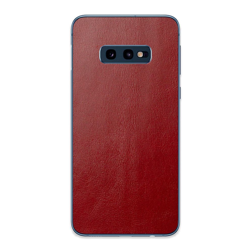 

Наклейка Glueskin Из Натуральной Кожи Just Red для Samsung Galaxy S10E, Красный