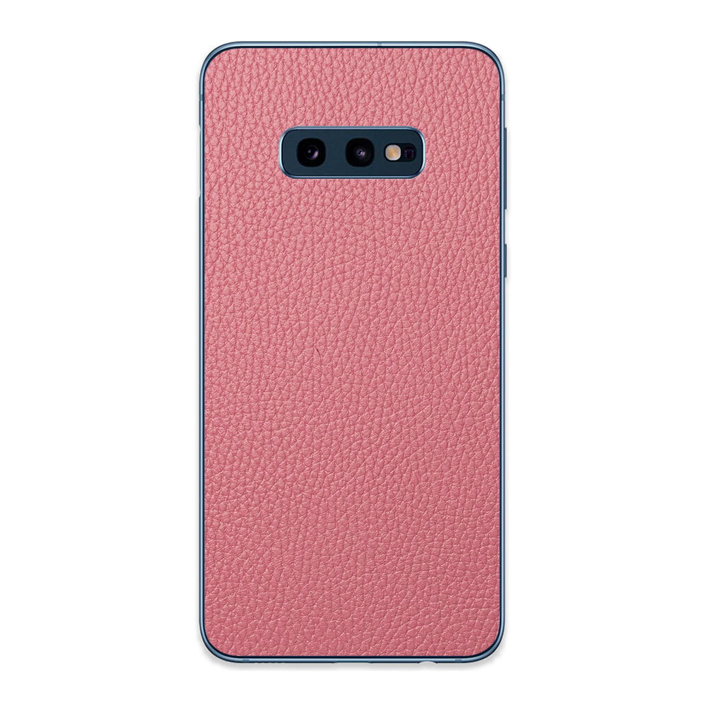 

Наклейка Glueskin из натуральной кожи CLASSIC для Samsung Galaxy S10e, Розовый