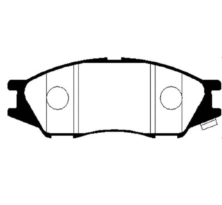 

Колодки дисковые п. Nissan Sunny B1598>/Almera Classic 06> LP2184
