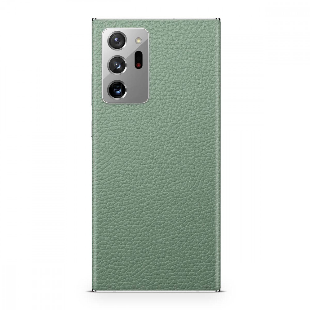 

Наклейка Glueskin из натуральной кожи CLASSIC для Samsung Galaxy Note 20 Ultra, Зеленый