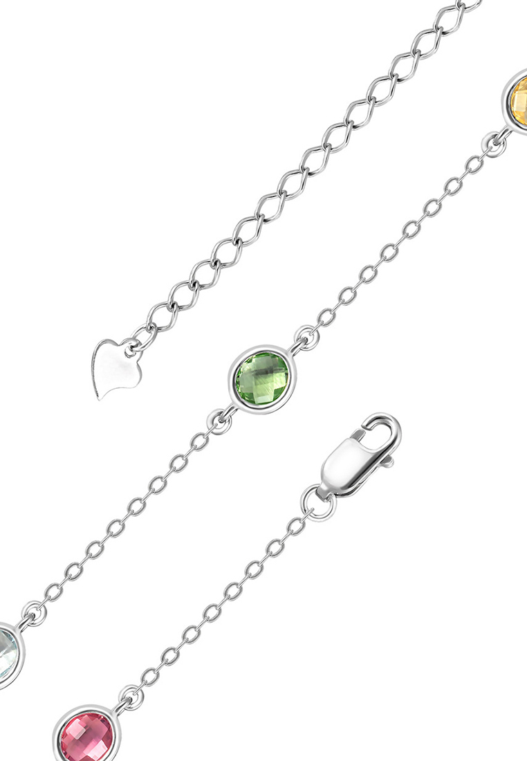 Браслет из серебра с фианитом р. 19 Kari Jewelry ПР-3801