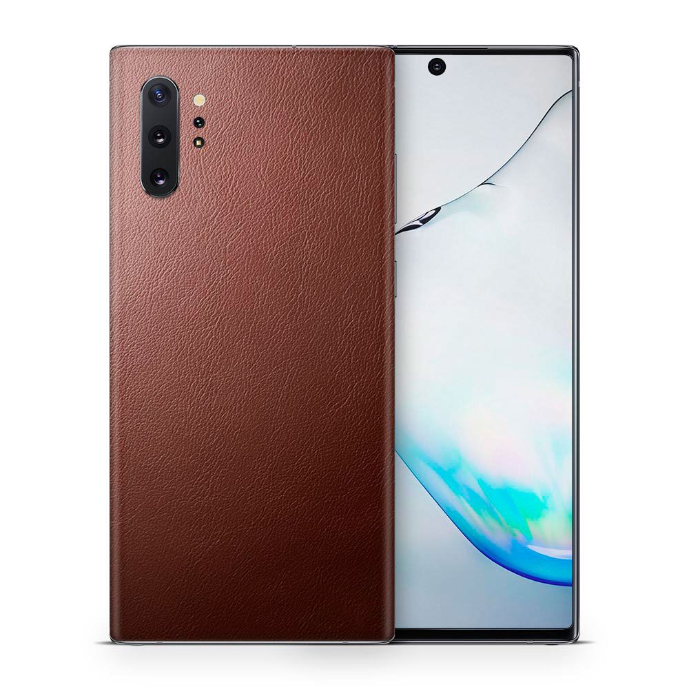 

Наклейка Glueskin с натуральной кожей ROOK для Samsung Galaxy Note 10 Plus, Коричневый