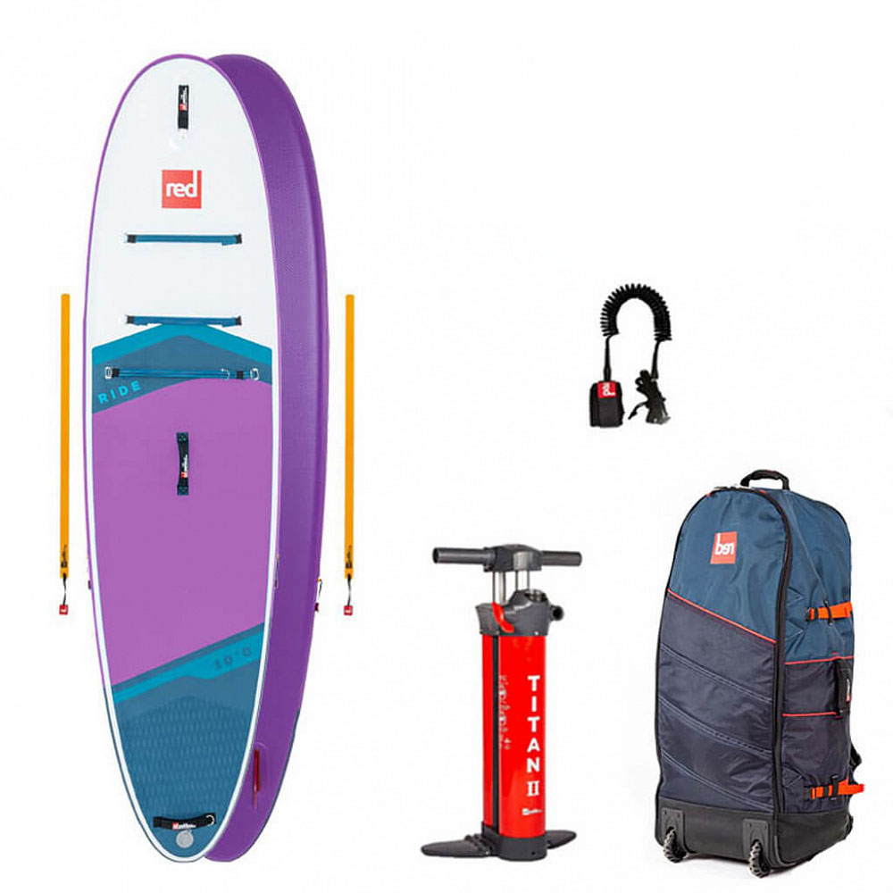 SUP-борд Red Paddle Ride Purple 10.0x29, 304x73x10 см, насос, рюкзак