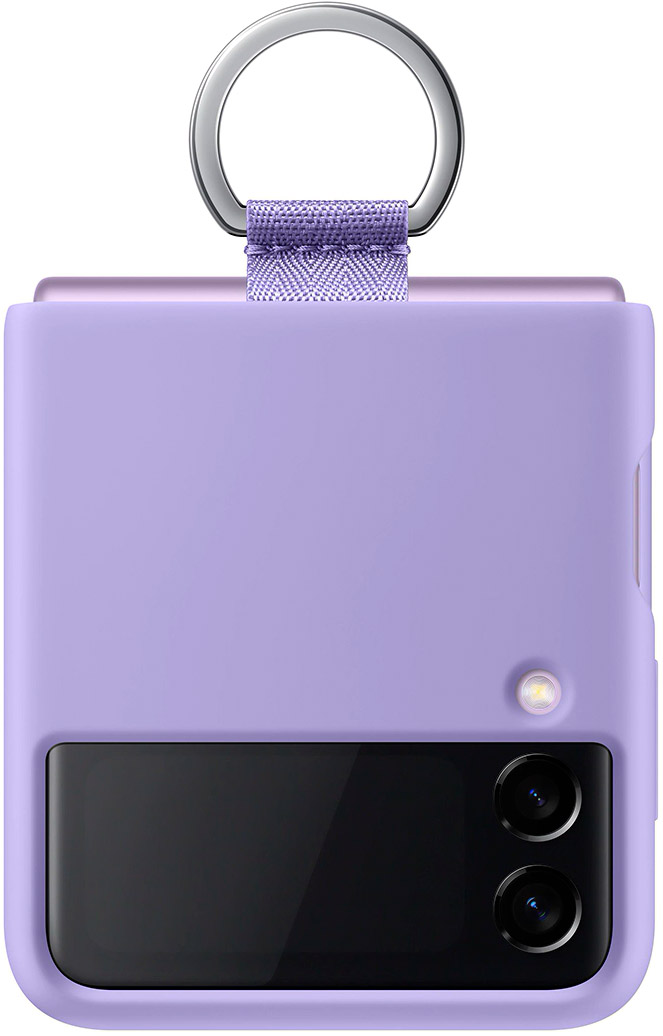 фото Чехол samsung b2 silicone cover with ring lavender (ef-pf711tvegru)