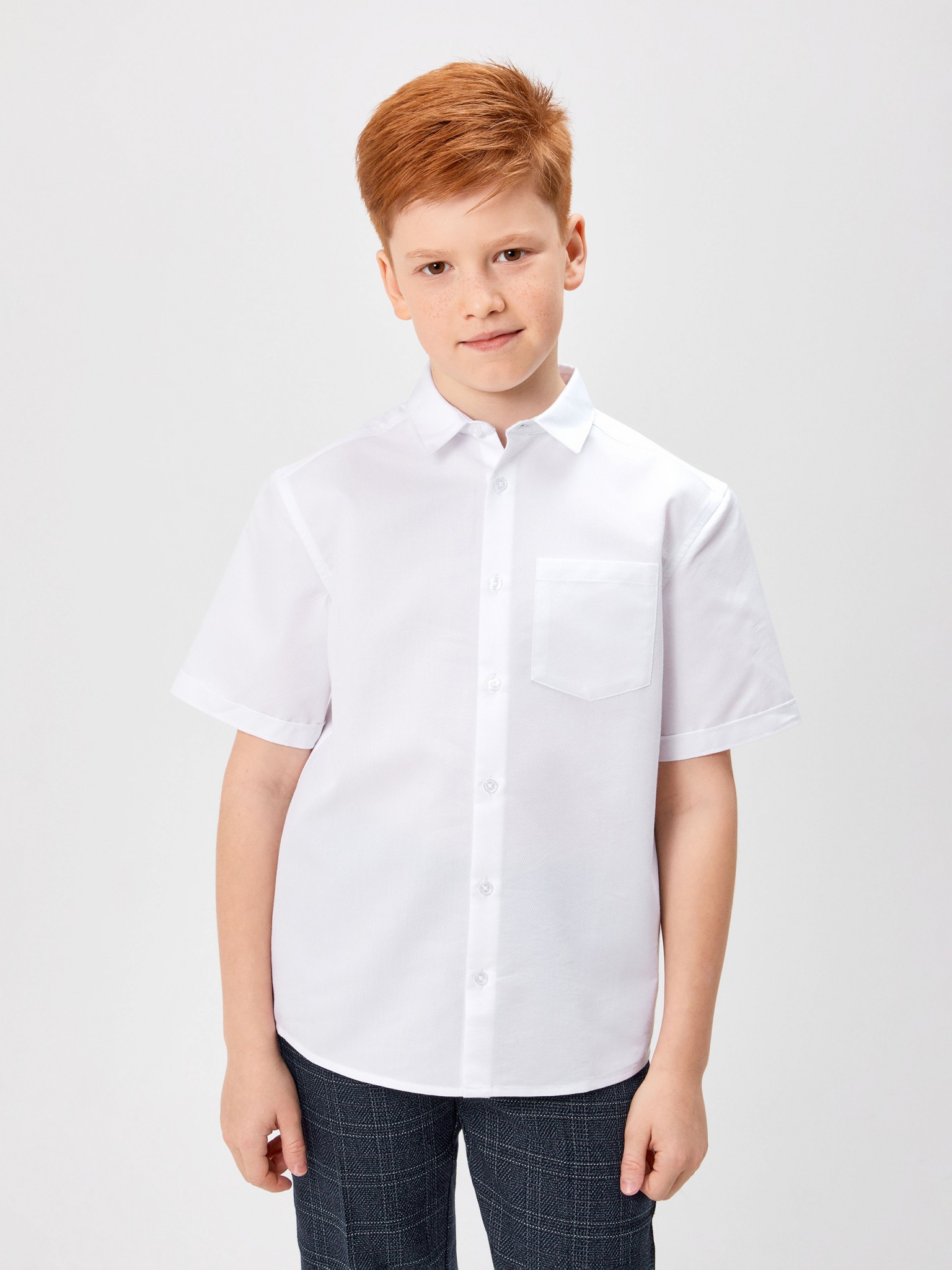 Рубашка для мальчиков ACOOLA р.164, белый