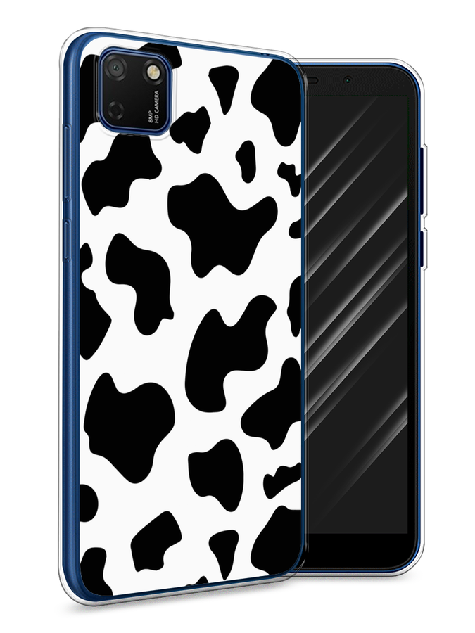 

Чехол Awog на Honor 9S "Пятна коровы", Белый;черный, 6102650-1