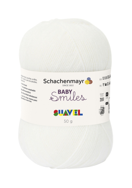 фото Пряжа schachenmayr 9814876 suavel baby smiles (01002, natural)