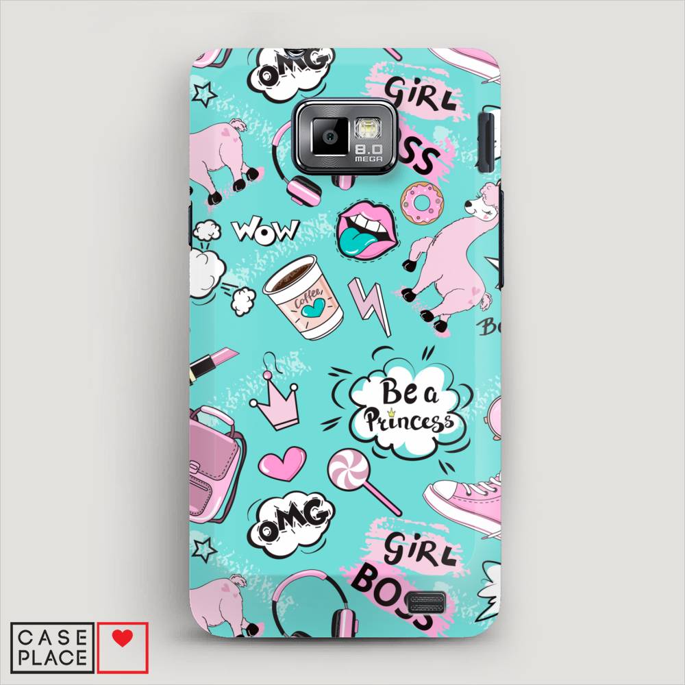 

Чехол Awog "Стильная лама" для Samsung Galaxy S2