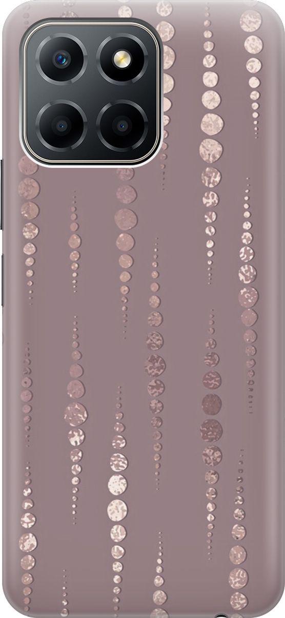 

Чехол на Honor X6/X8 5G "Монеты в розовых песках", Белый;розовый, 158161