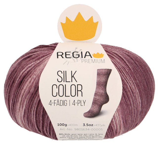 фото Пряжа для вязания regia 9801634 silk color (00045)