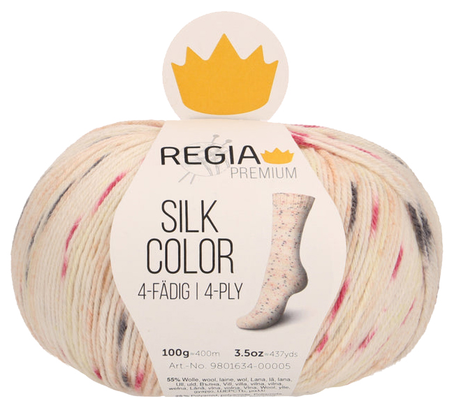 фото Пряжа для вязания regia 9801634 silk color (00025)