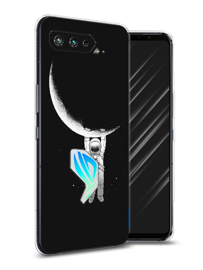 

Чехол Awog на Asus ROG Phone 5 "Космонавт", Белый;черный, 44250-4