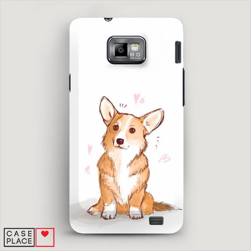 

Чехол Awog "Корги любовь" для Samsung Galaxy S2