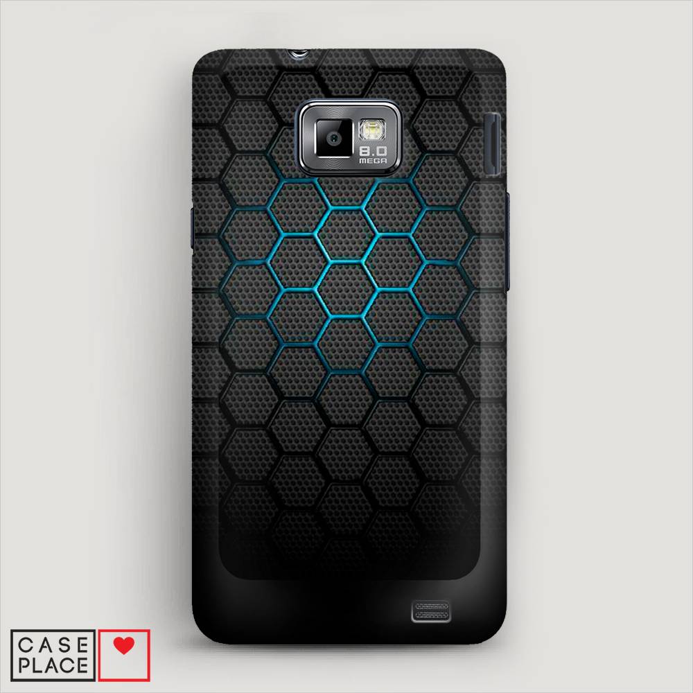 

Чехол Awog "Бирюзовые соты" для Samsung Galaxy S2