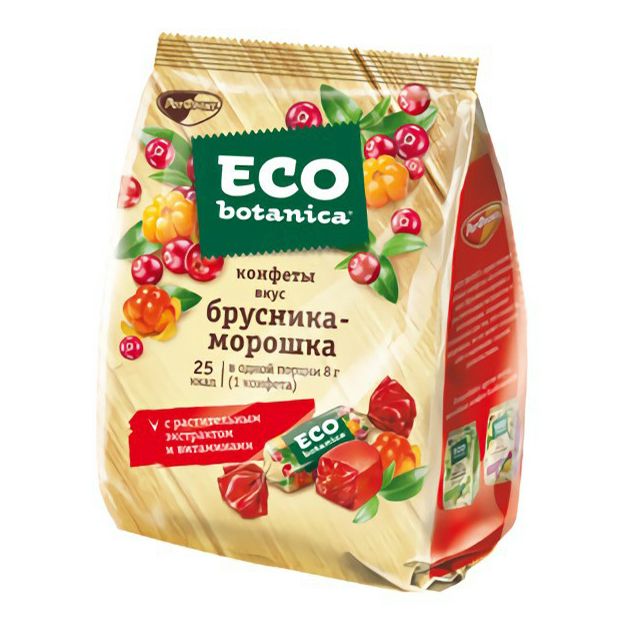 Конфеты Eco botanica Брусника-морошка