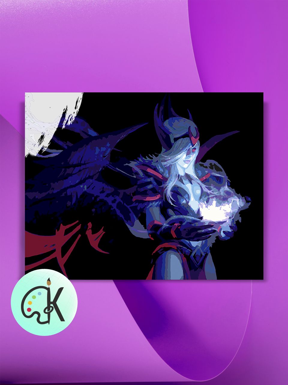 

Картина по номерам на холсте Культура Цвета Dota 2 - Vengeful Spirit Art, 40 х 50 см, Dota 2 - Vengeful Spirit Art