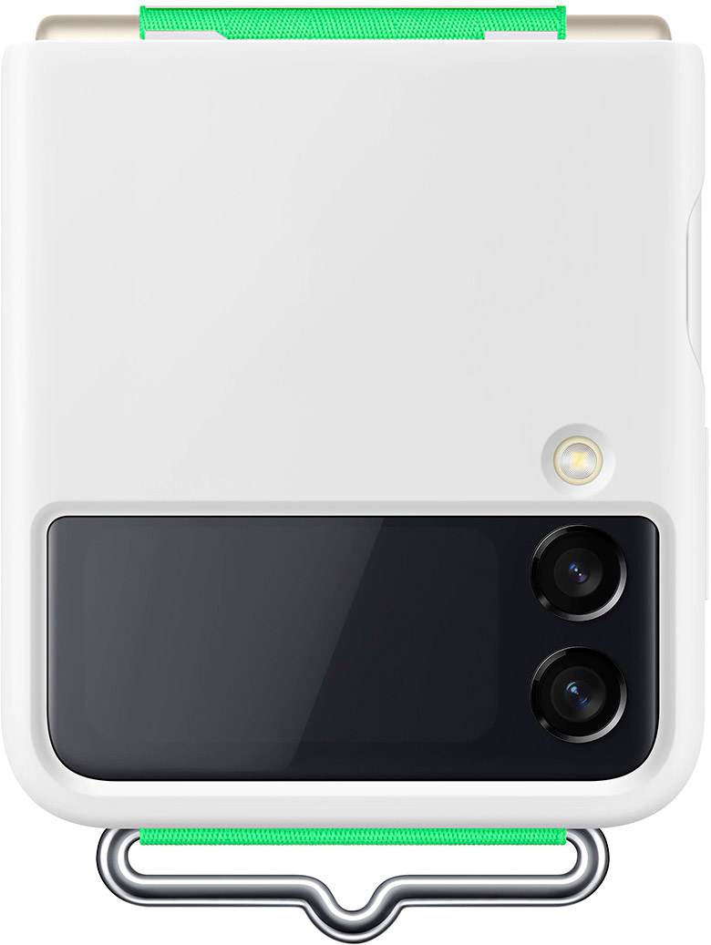 Чехол Samsung B2 Silicone Cover with Strap White (EF-GF711TWEGRU)