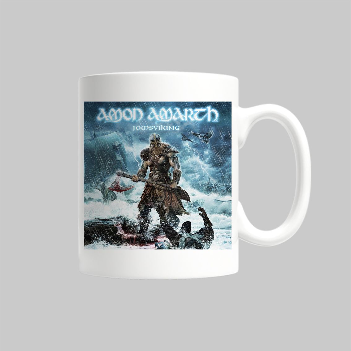

Кружка Amon Amarth Амон Амарт рок атрибутика панк