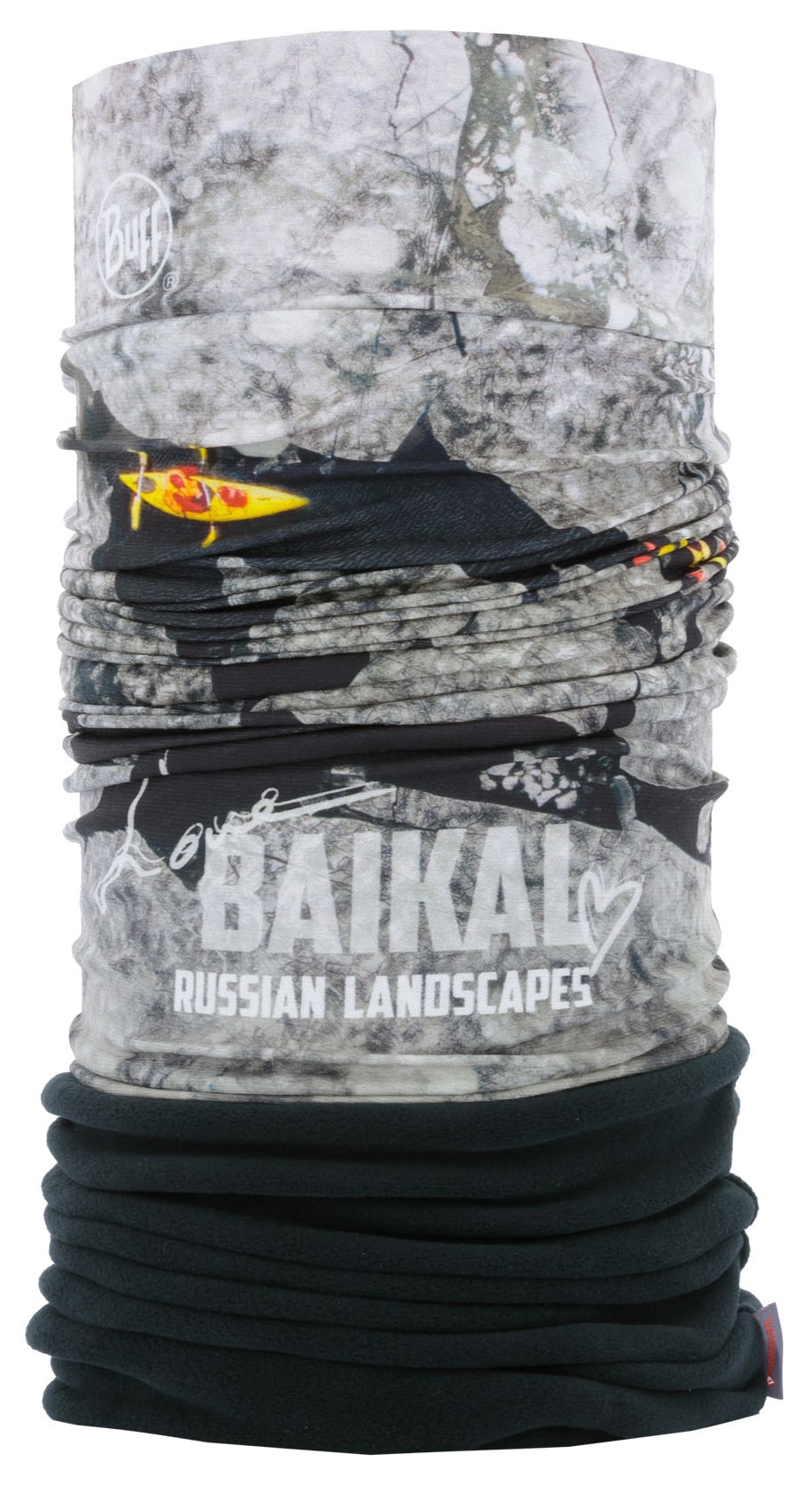 Шарф труба зимний Buff Polar Baikal Black