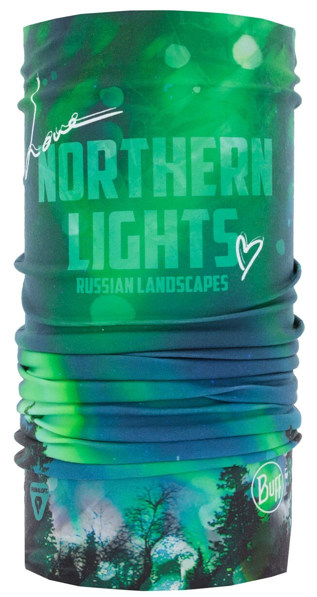 

Шарф труба зимний Buff Thermonet Northern Lights, Зеленый, Thermonet