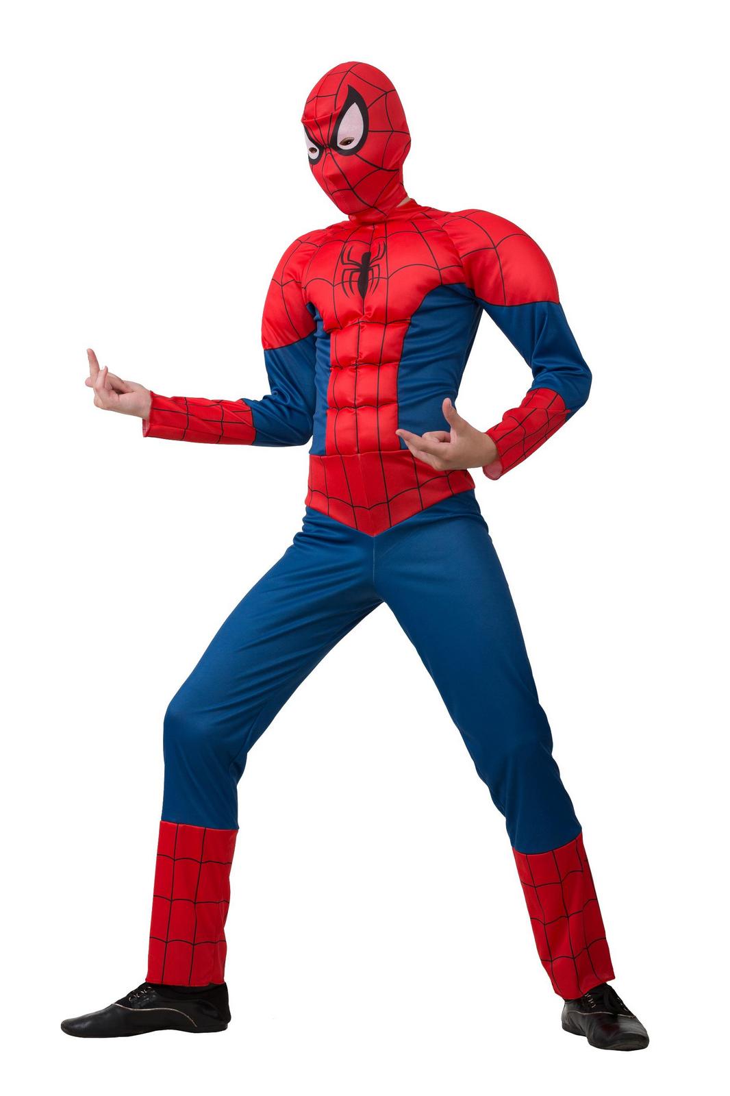 Костюм Человек Паук Batik с мускулами 5092, 134, мультиколор человек паук дэдпул том 1 ну разве не бромантично