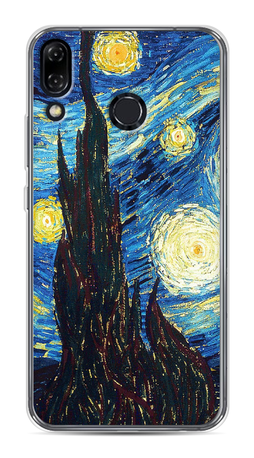 

Чехол Awog на Asus Zenfone 5Z ZS620KL "Ван Гог Звездная ночь", Желтый, 43450-9