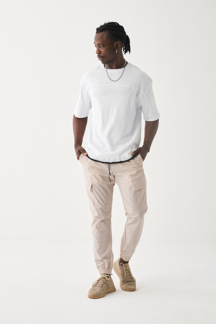 

Футболка мужская King Brich T-SHIRT1257 белая L (товары доставляются из-за рубежа), T-SHIRT1257