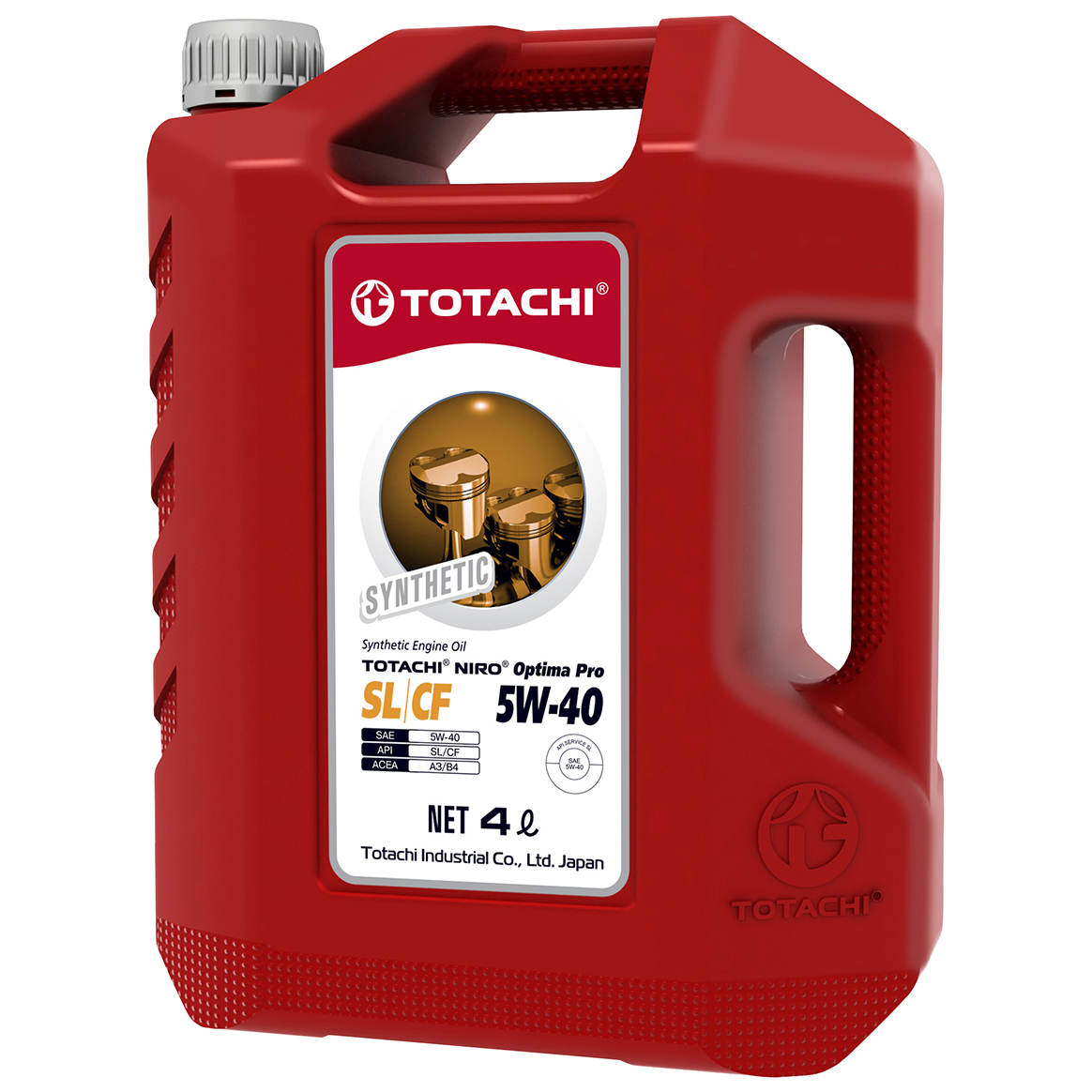 Моторное масло Totachi синтетическое Niro Optima Pro Synthetic 5W40 Cf Sl 4л