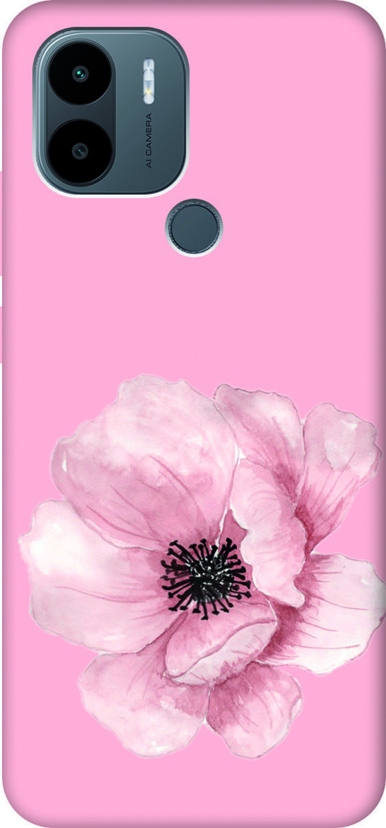 

Чехол на Xiaomi Redmi A1+ "Pink Flower" розовый, Розовый;белый, 158159