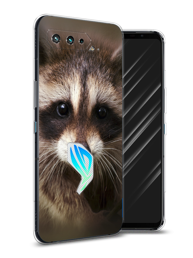 

Чехол Awog на Asus ROG Phone 5 "Енот", Коричневый, 44250-1