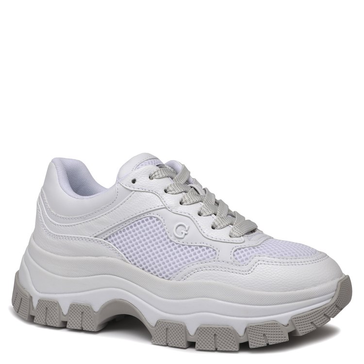 

Кроссовки женские Guess FLPBREELE12 белые 40 EU, Белый, FLPBREELE12