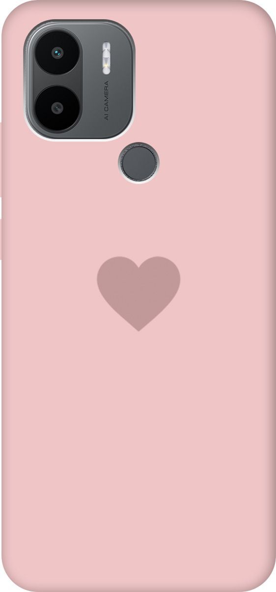 

Чехол на Xiaomi Redmi A1+ "Heart" розовый, 158157