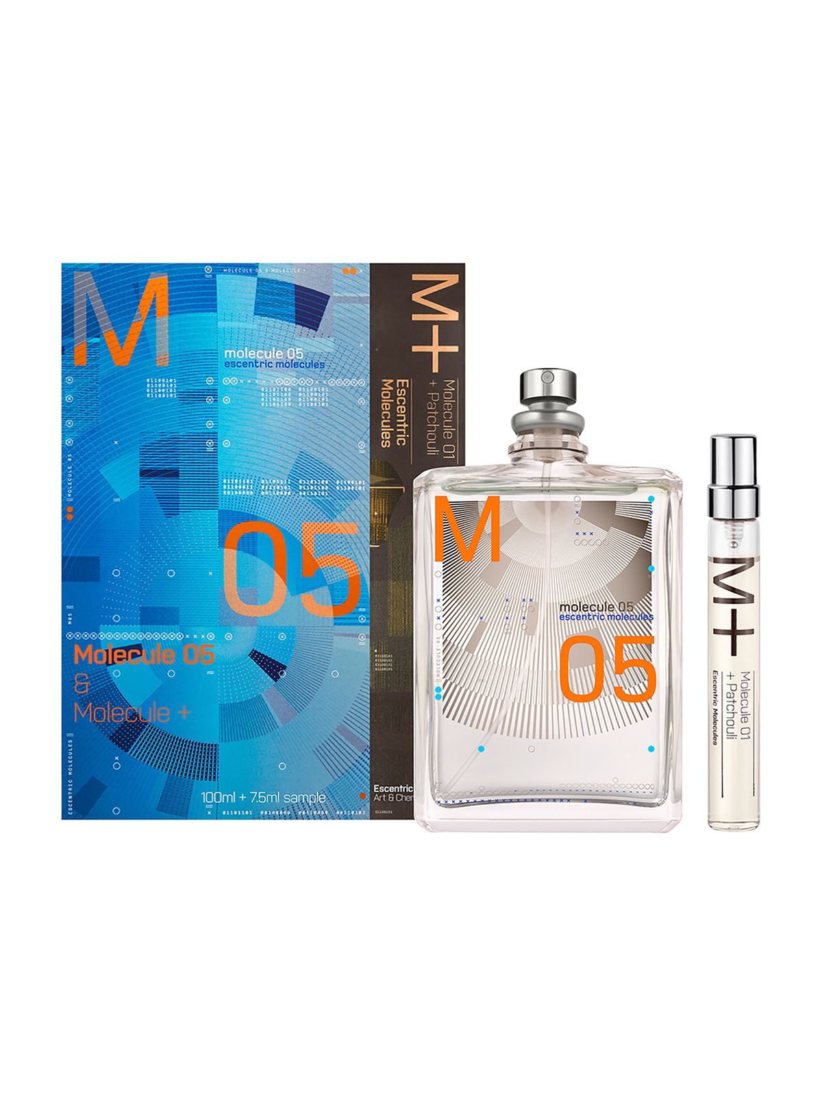 Парфюмерный набор Escentric Molecules Molecule 05 M+ Molecule 01 Patchouli Set molecules 01 patchouli