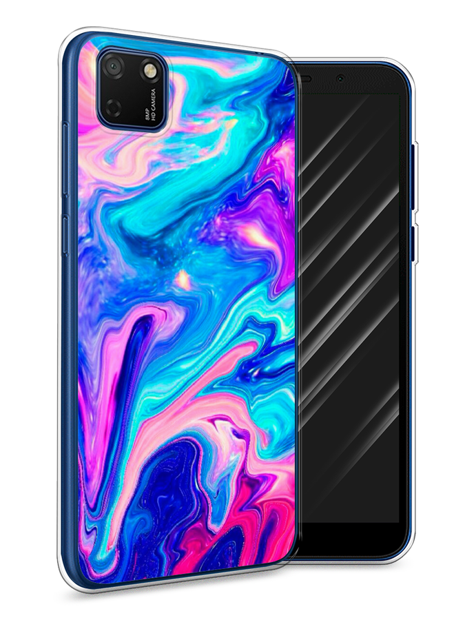 

Чехол Awog на Honor 9S "Потеки краски", Розовый, 6102650-10