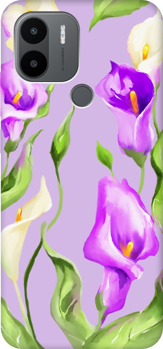 

Чехол на Xiaomi Redmi A1+ "Amazing Callas" сиреневый, Фиолетовый, 158158