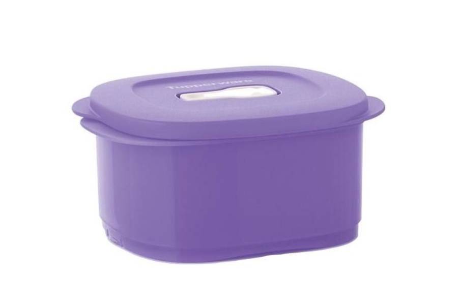 

Контейнер для СВЧ Новая волна 800мл сиреневый Tupperware еда с собой, Фиолетовый, контейнер