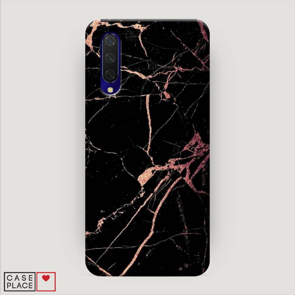 

Пластиковый чехол "Мрамор розовое золото" на Xiaomi Mi CC9, 36120-2