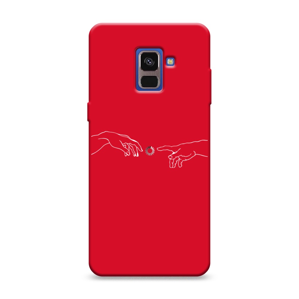 

Чехол Awog на Samsung Galaxy A8 2018 "Загрузка творения", Разноцветный, 25453-1