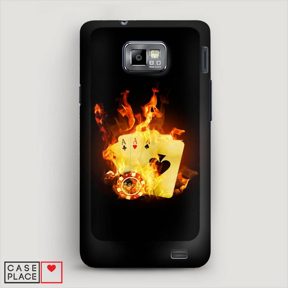 

Чехол Awog "Горящие карты" для Samsung Galaxy S2