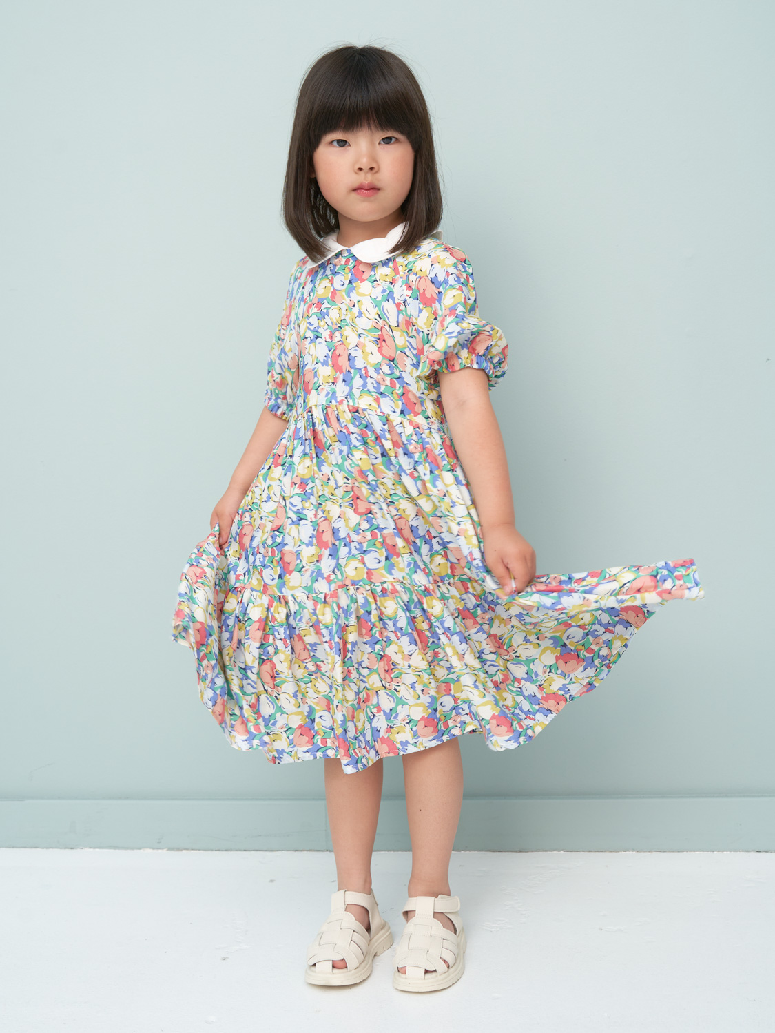 Платье детское Prime Baby PPP01804, разноцветный, 134