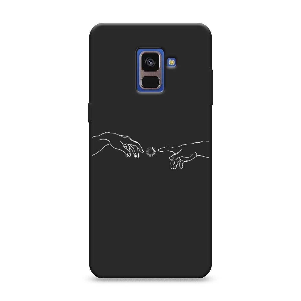 

Чехол Awog на Samsung Galaxy A8 2018 "Загрузка творения", Разноцветный, 25452-1