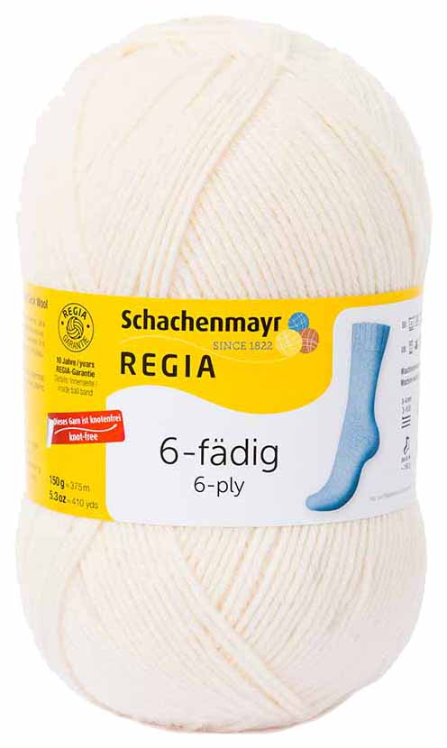 

Пряжа для вязания Regia 9801275 6-fadig (01992), Бежевый, Regia 6-fadig 150g