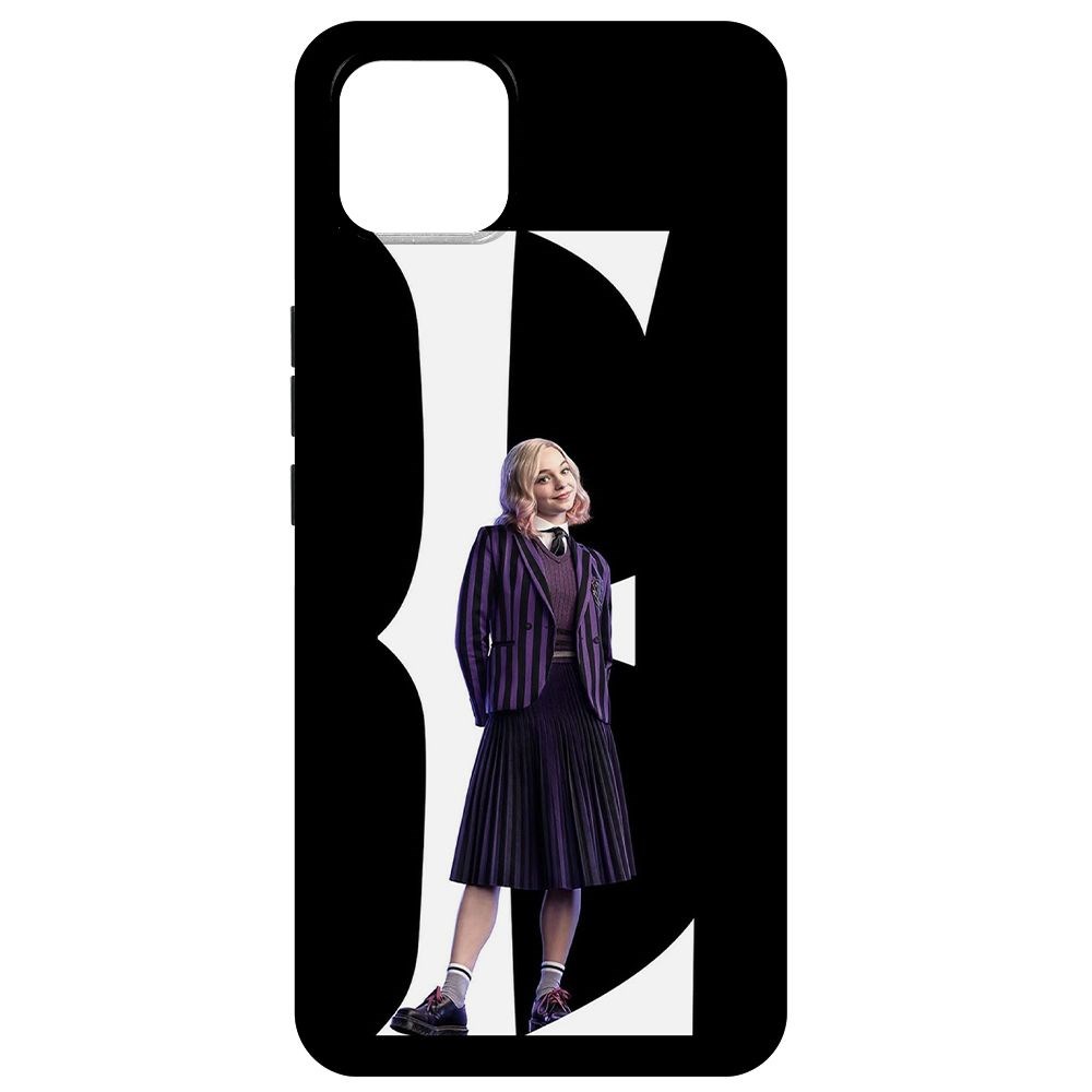 

Чехол-накладка Софт Уэнсдей Аддамс - Энид для Wiko T10, Черный