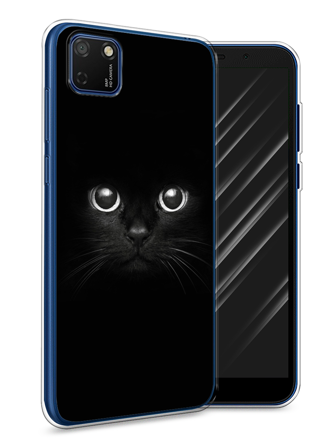 

Чехол Awog на Honor 9S "Взгляд черной кошки", Черный, 6102650-1