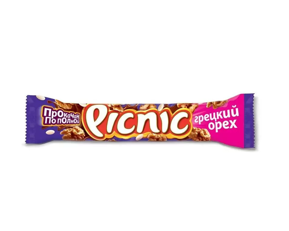 Шоколадный батончик Picnic  Кинг Сайз, 52 г х 35 шт