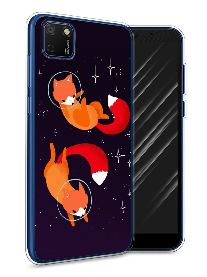 

Чехол Awog на Honor 9S "Лисы космонавты", Оранжевый, 6102650-4