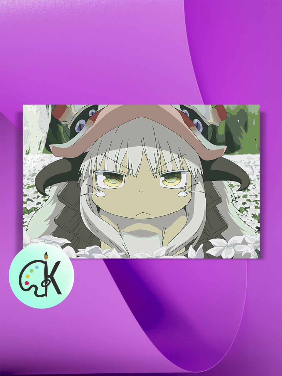 

Картина по номерам на холсте Культура Цвета Made in Abyss Наначи 2, 40 х 60 см, Made in Abyss Наначи 2